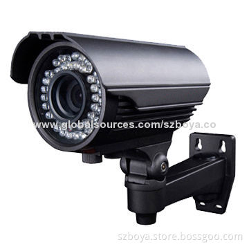 960P 1.3-megapixel Poe P2P Water-resistant Bullet IP Camera with 35m IR ,2.8-12mm Varifocal Lens